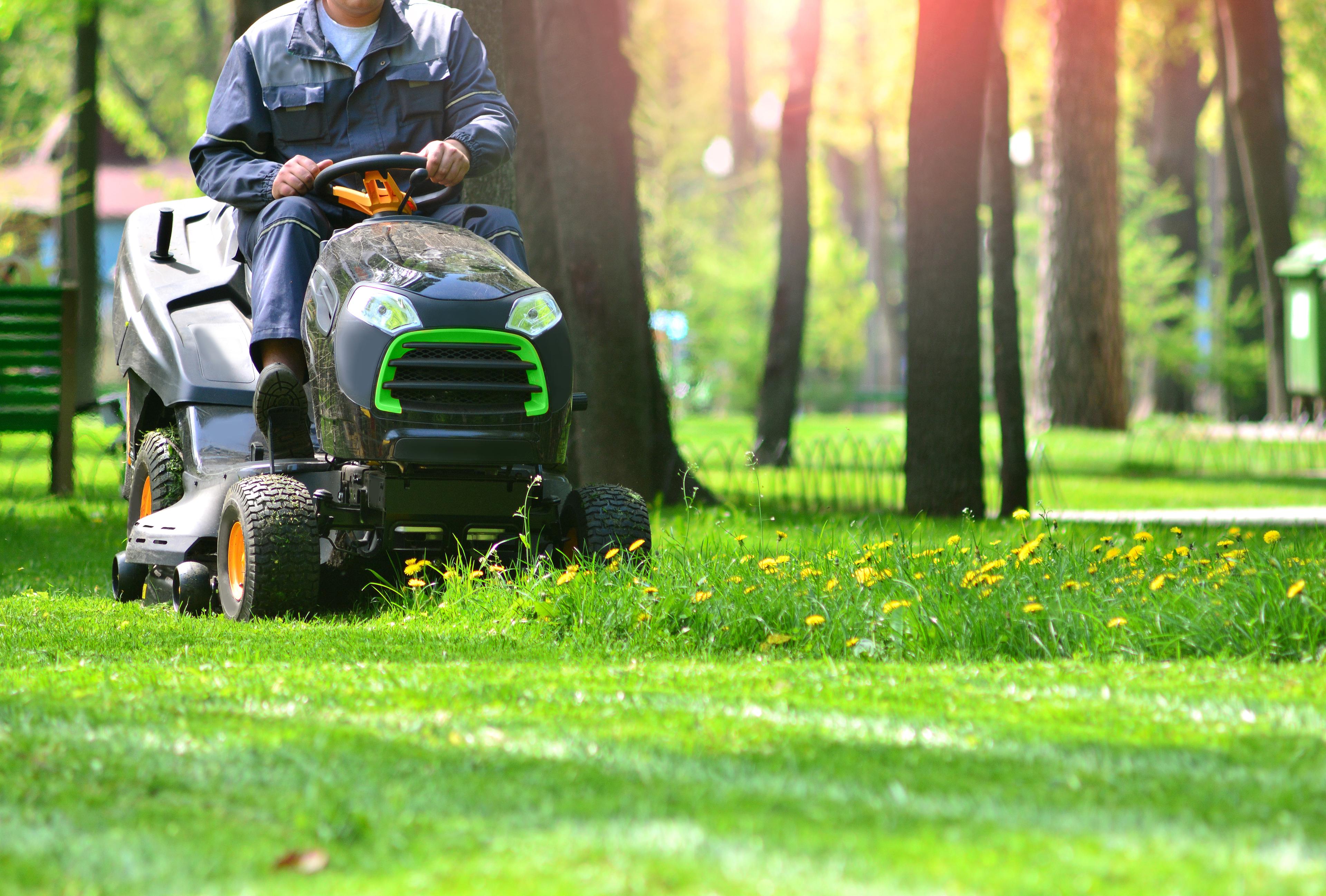 Year-round lawn care and maintenance service for a residential property in The Woodlands, TX