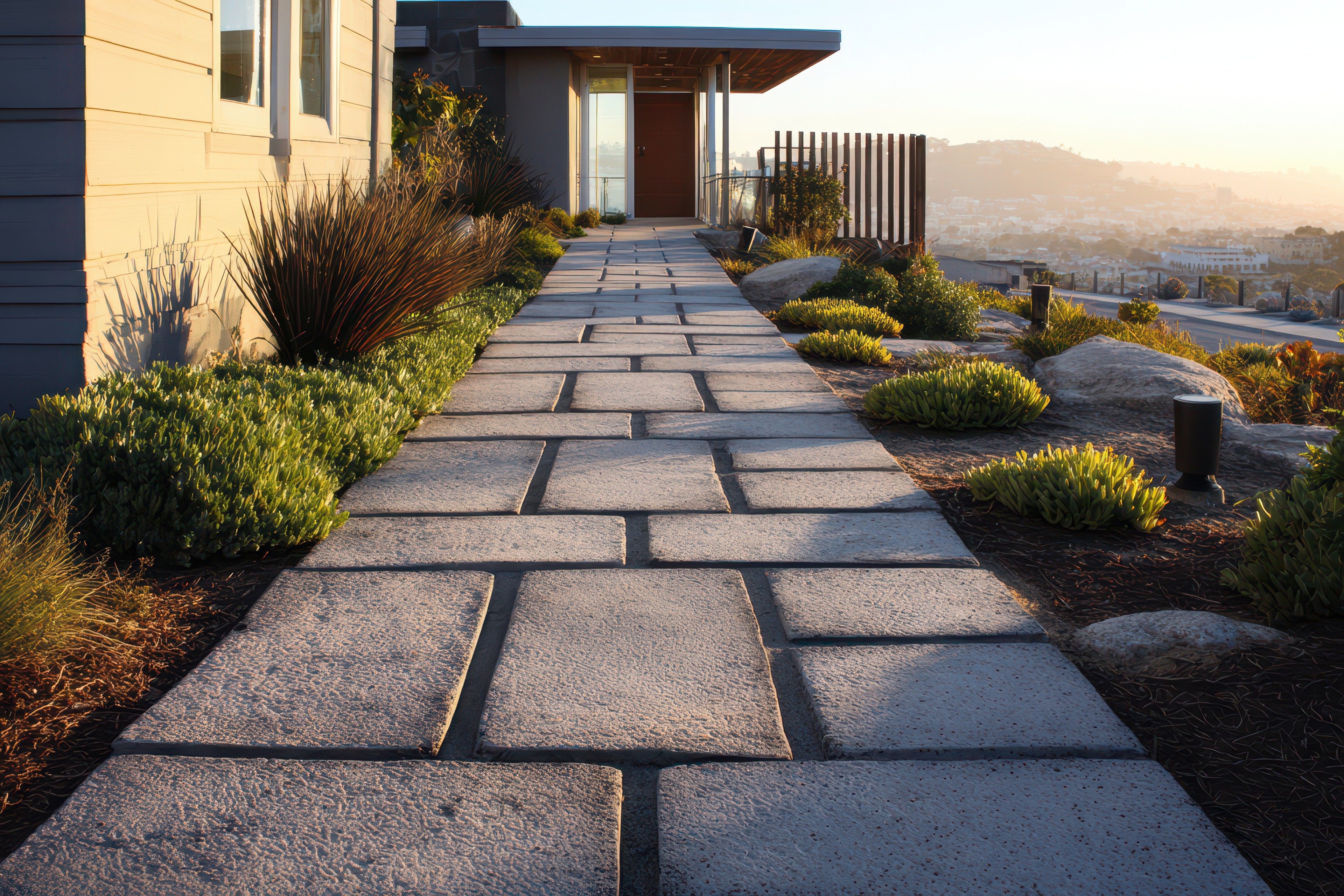Modern Hardscaping for Spring Neighborhoods - Pavers & Natural Stone in Spring by Jerry Kem-Pen-Ski